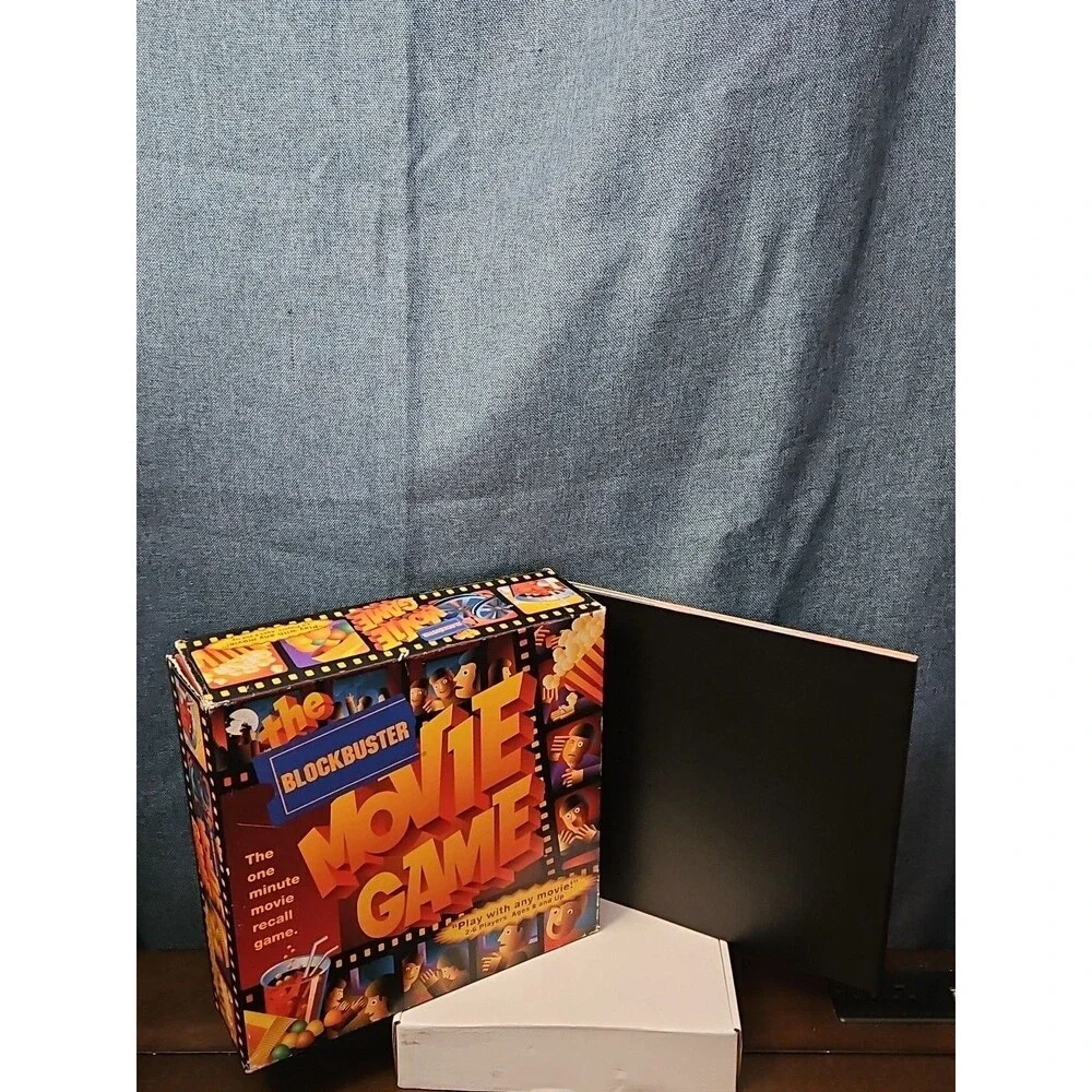Blockbuster Movie Game | 2000 Vintage Board Game | 100% Complete with Timer |